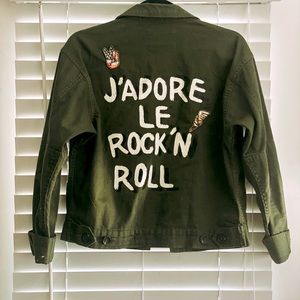 Rock and Roll military jacket!